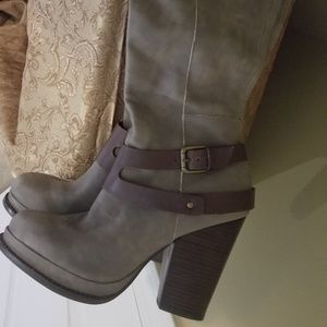 Seychelles Leather Knee-High Boots